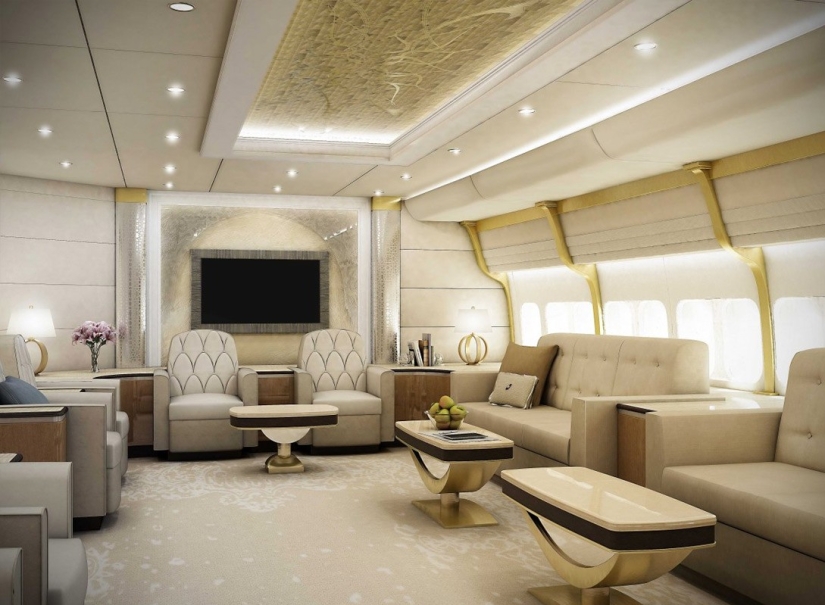 Boeing 747 VIP: flying palace