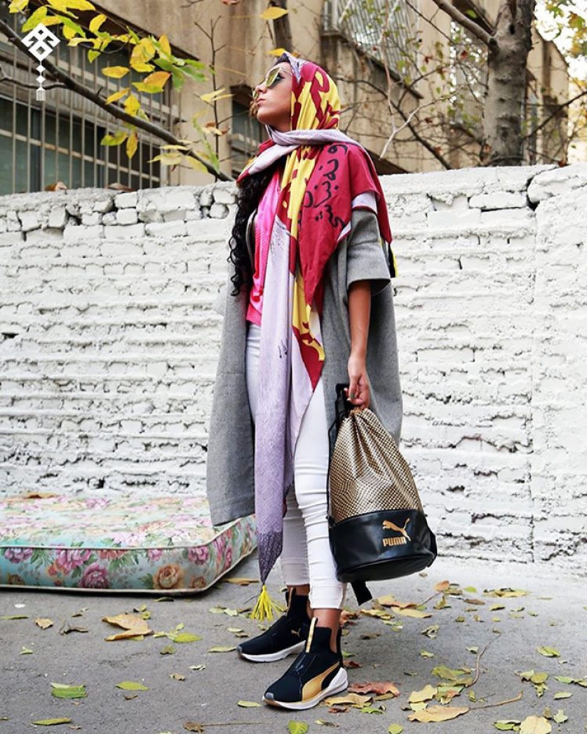 Bold Iranian fashionistas in sneakers destroy stereotypes