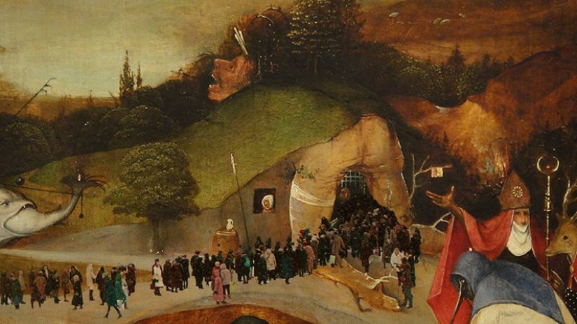 Bosch, Malevich and Chagall draw a queue for Serov Bosch, Malevich and Chagall draw a queue for Serov