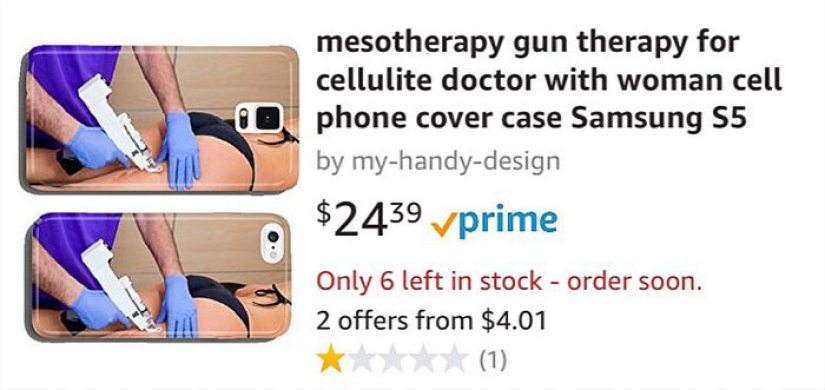 Bot on Amazon Makes Thousands of Weird Cases with Stock Photos