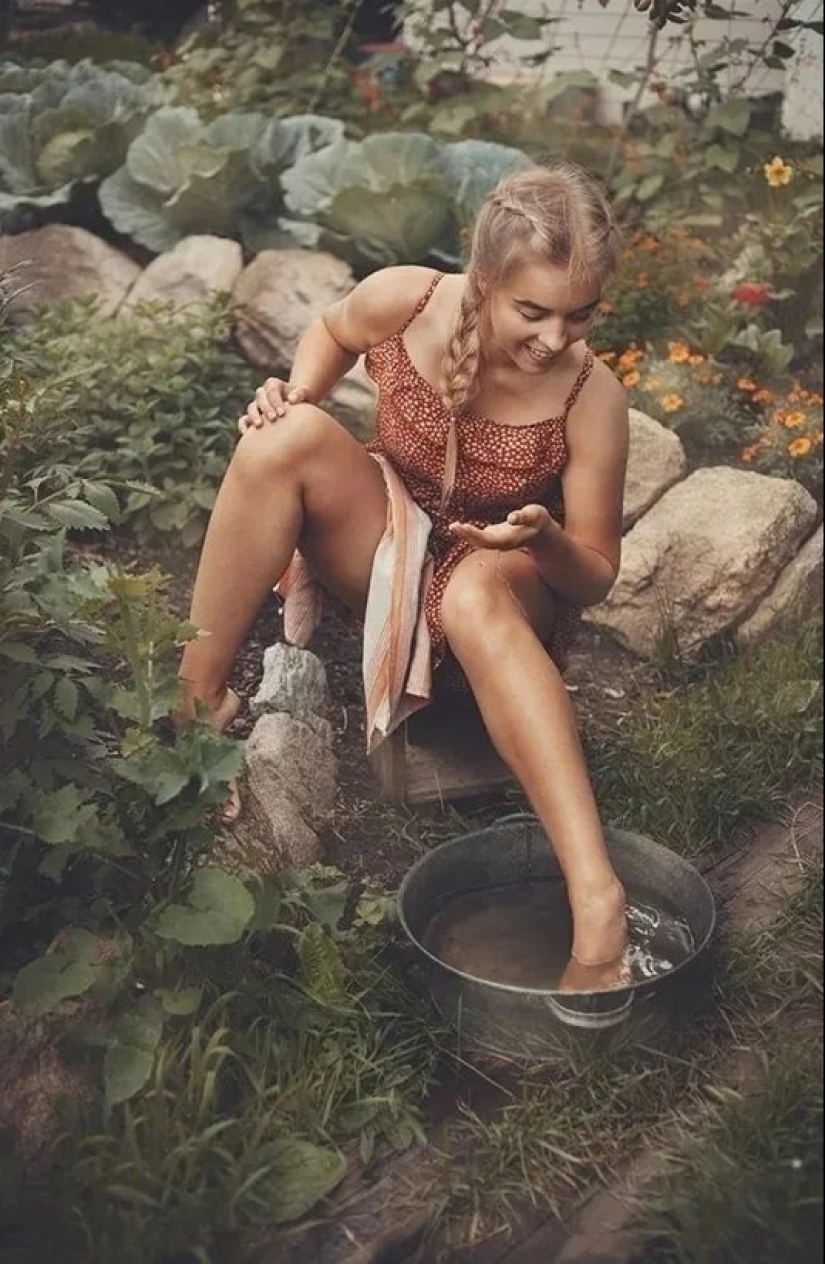 "Boundless fantasy" in the shots of beauties from the rural hinterland by Anton Zhilin