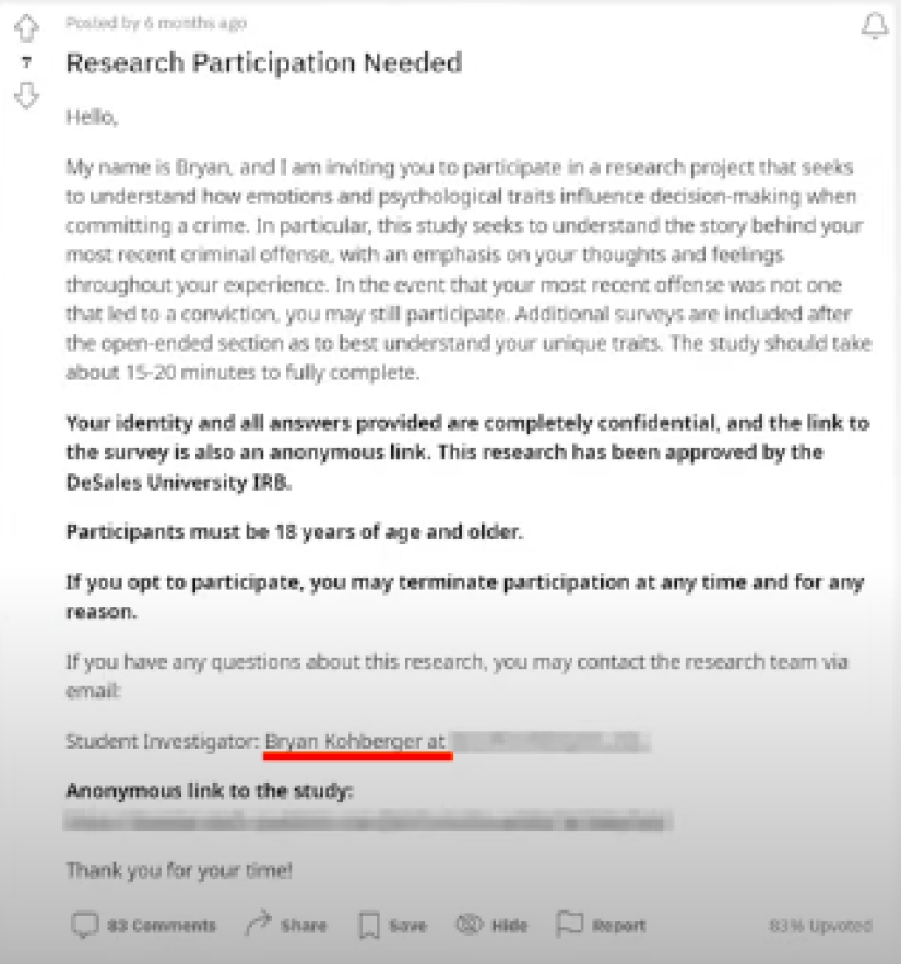 Brian Koberger — The Internet is Obsessed with an Idaho Killer who Looks like Ted Bundy