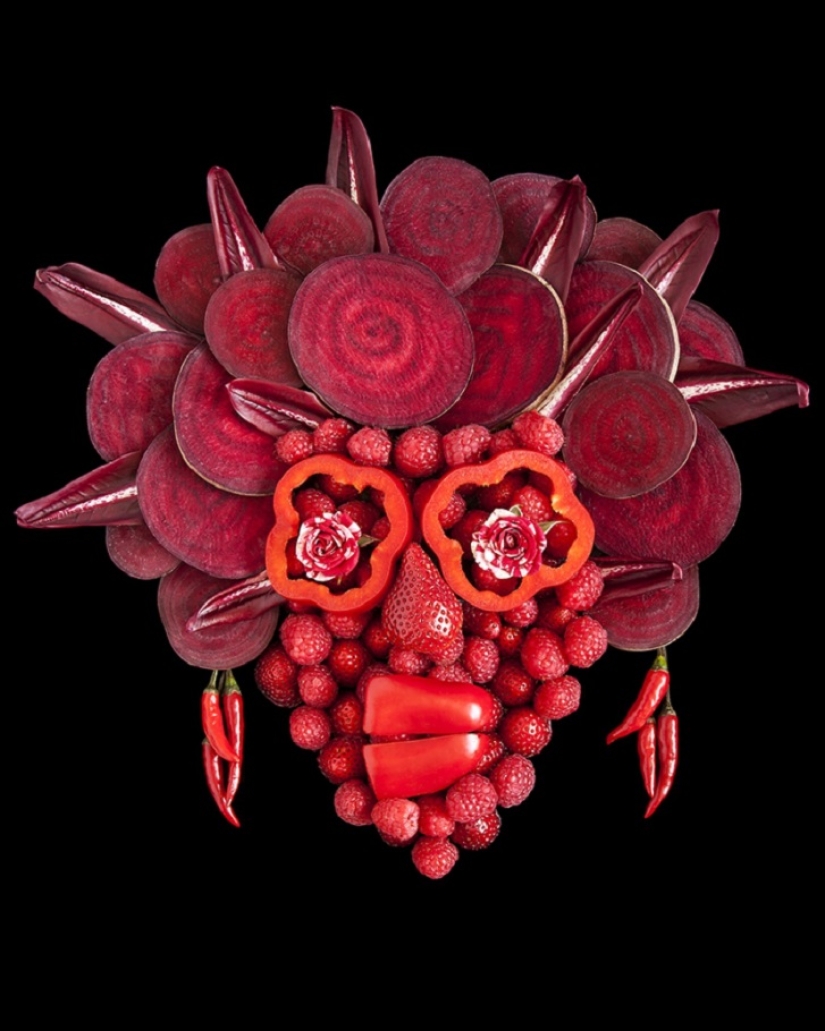 Bright portraits of lush greenery and fresh produce Bright portraits of lush greenery and fresh produce