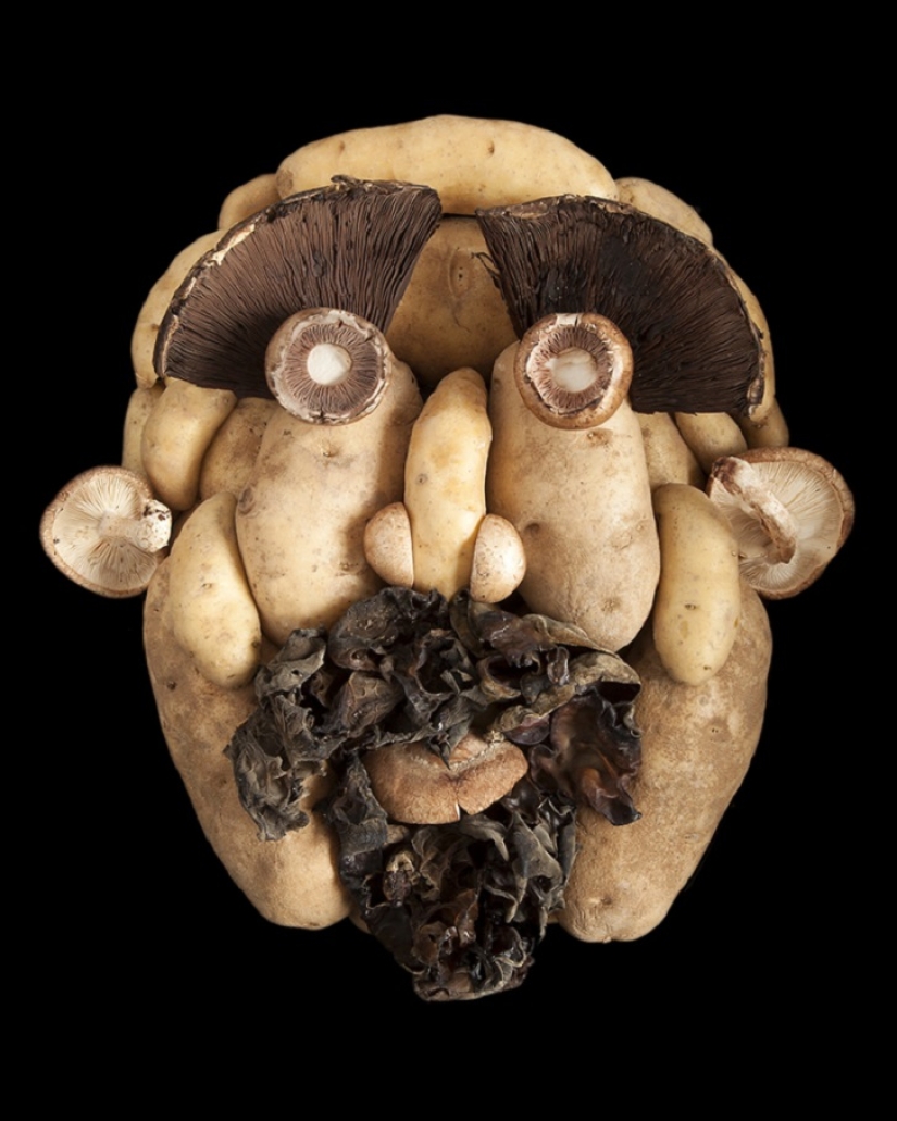 Brillantes retratos de exuberante vegetación y productos frescos.