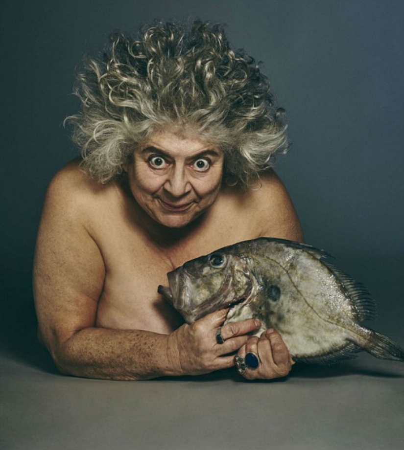 British celebrities undress in defense of the herring