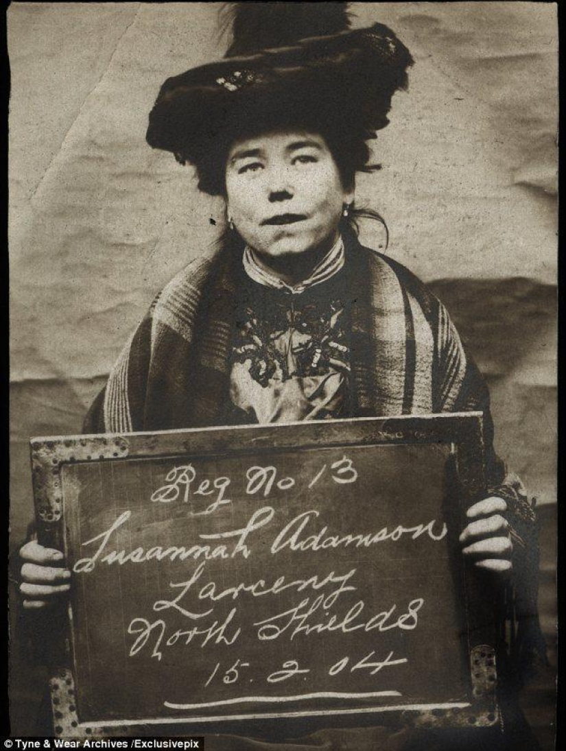 British criminals of a century ago