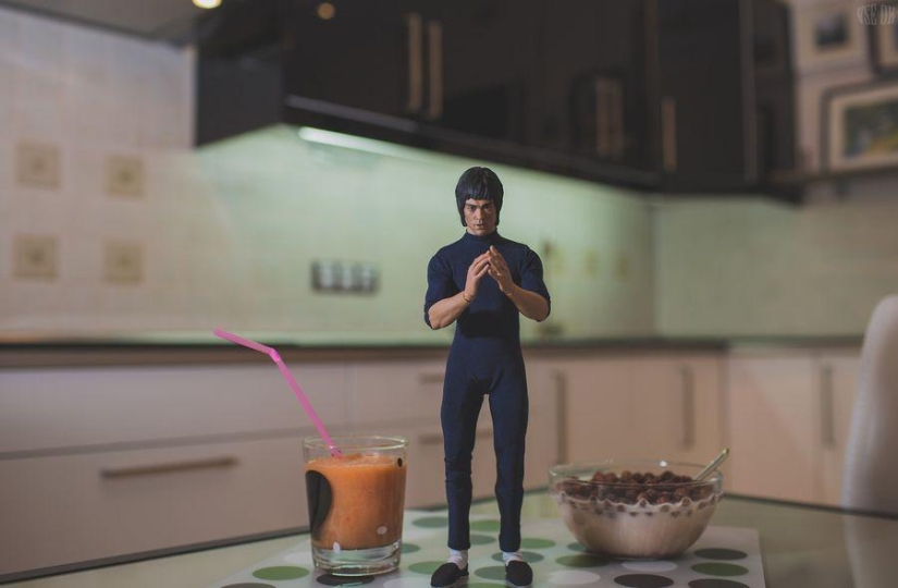 Bruce Lee breakfast