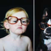 Bueno, una pareja muy dulce en un divertido proyecto fotográfico familiar de Jesse Holland.