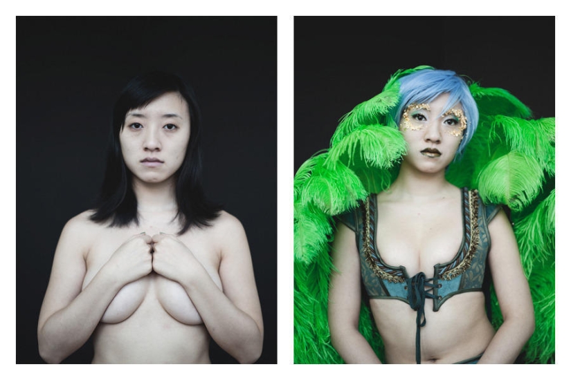 Burlesque - Antes y después