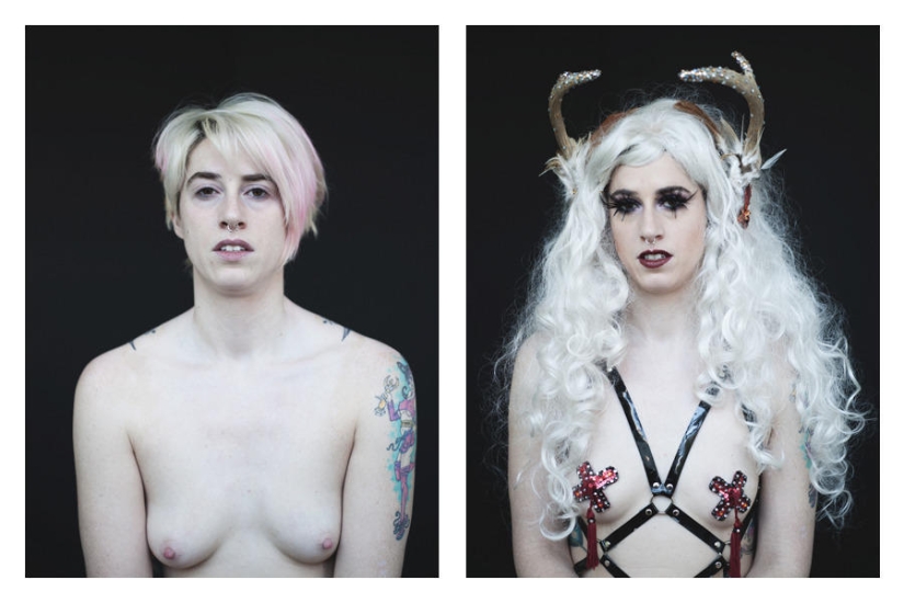 Burlesque - Before and after Burlesque - Before and after