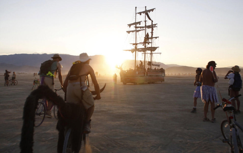 Burning Man Festival - 2014 in Nevada