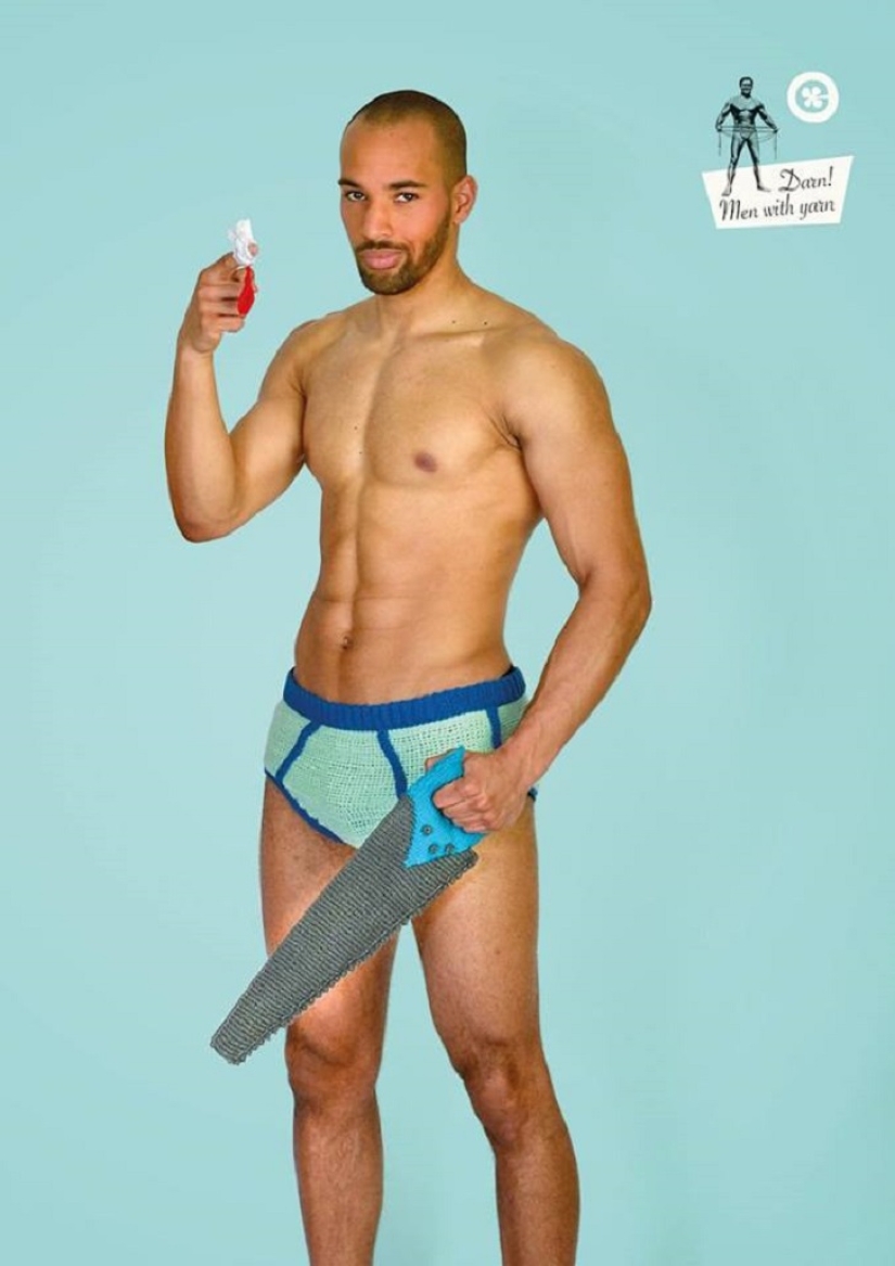 Calendar "God, men with yarn"