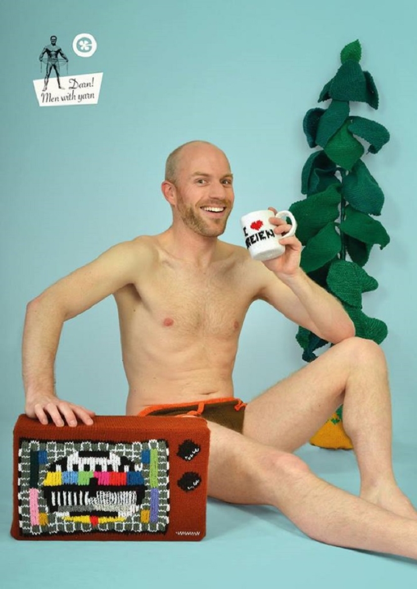 Calendar "God, men with yarn"