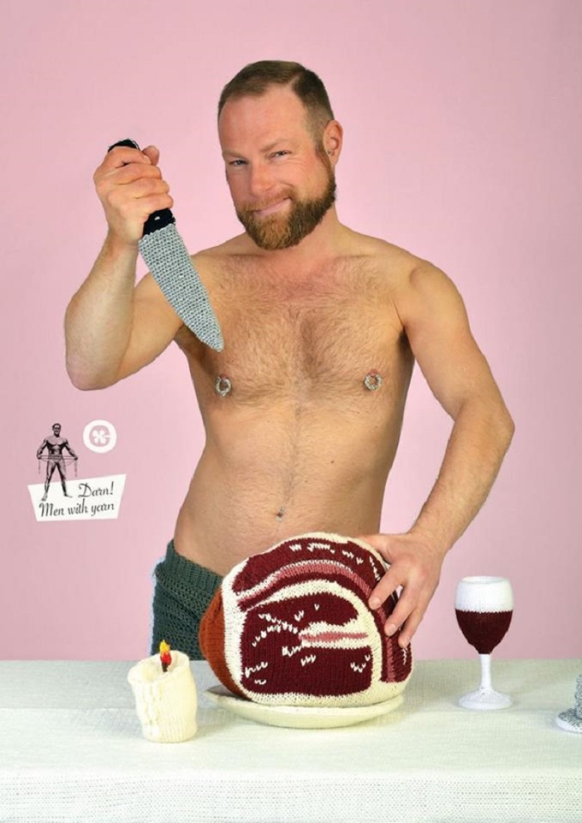 Calendar "God, men with yarn"