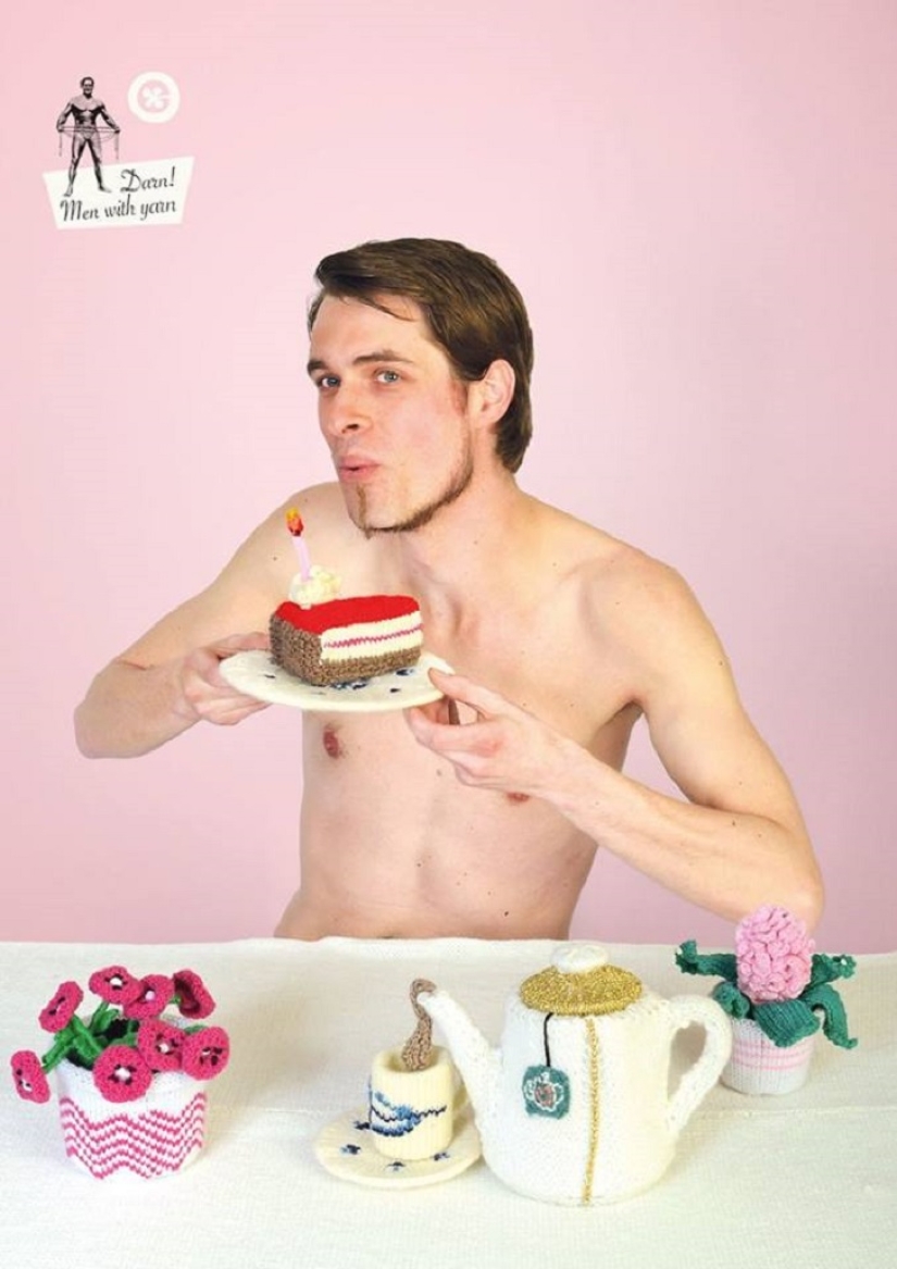 Calendar "God, men with yarn"