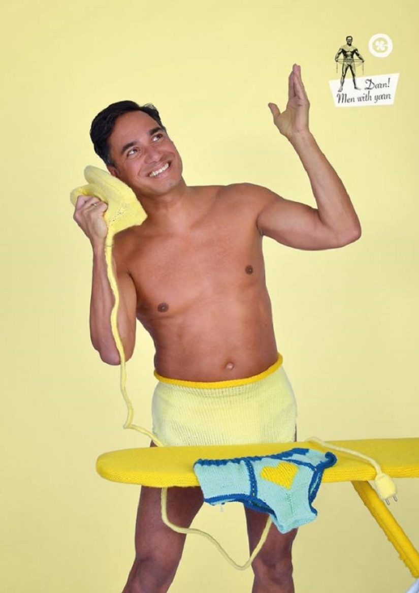 Calendar "God, men with yarn"