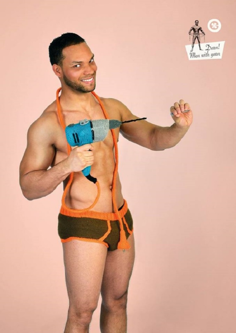 Calendar "God, men with yarn"