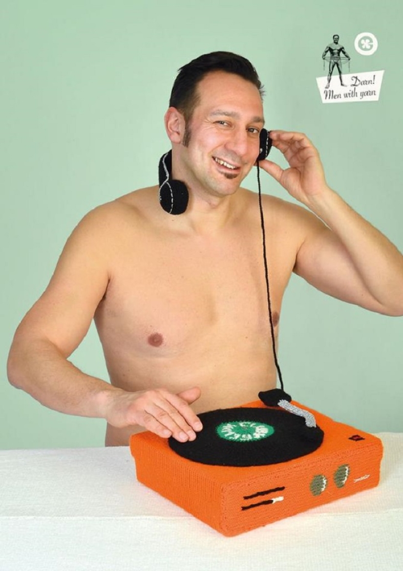 Calendar "God, men with yarn"