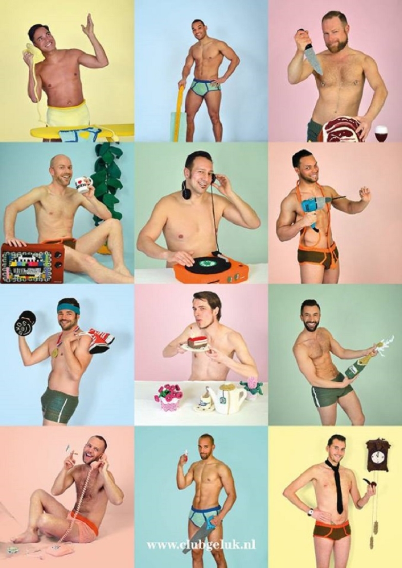 Calendar "God, men with yarn"