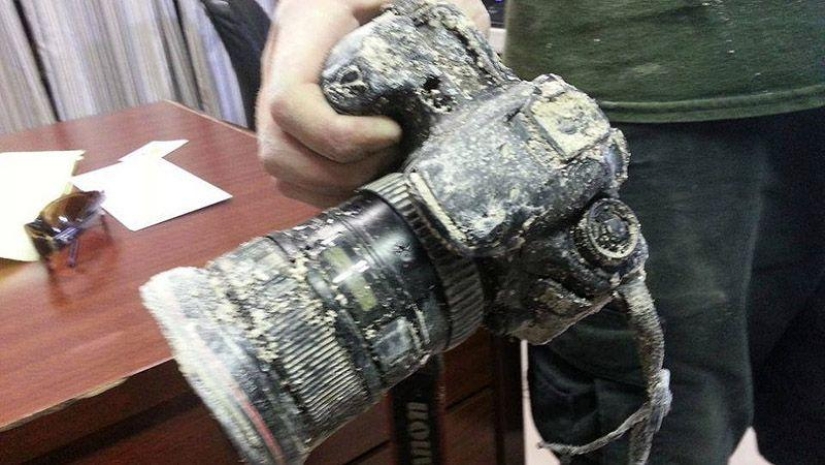 Camera eaten by alligator returned to owner after 8 months Camera eaten by alligator returned to owner after 8 months