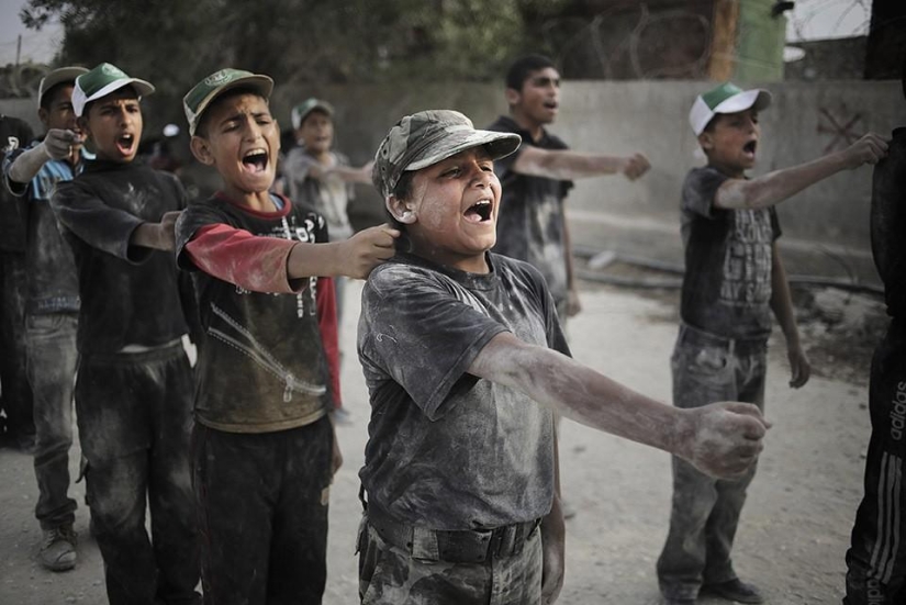 Campamento de pioneros de la Jihad Islámica