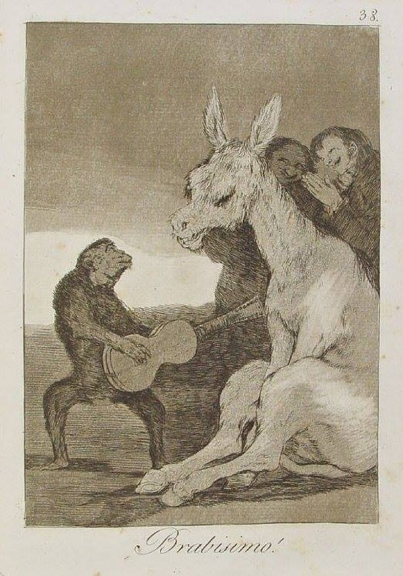 "Caprichos" de Francisco Goya "Caprichos" de Francisco Goya