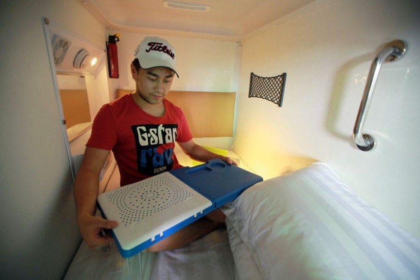 Capsule hotel in China - rooms without a view Capsule hotel in China - rooms without a view
