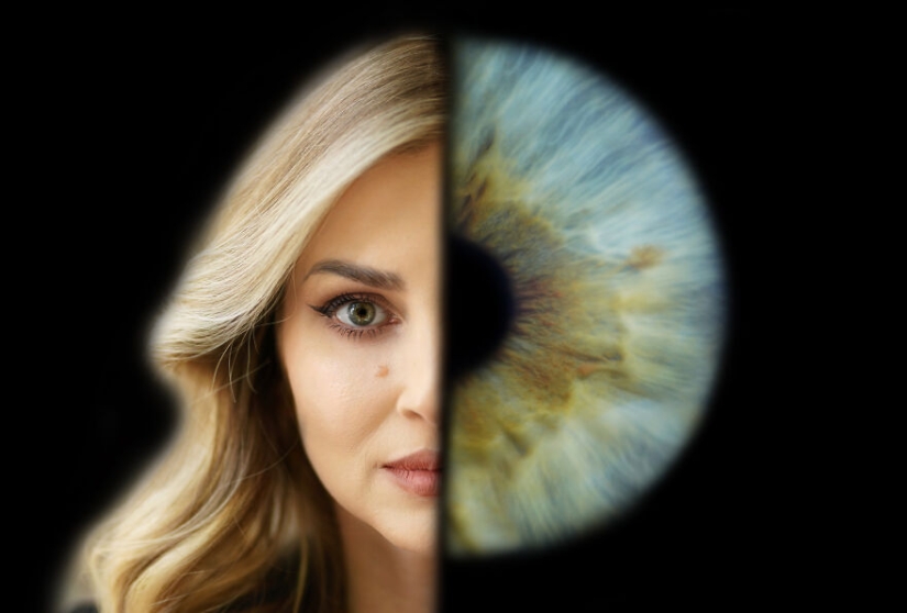 Capturo la individualidad de los seres humanos fotografiando sus rostros y sus iris.