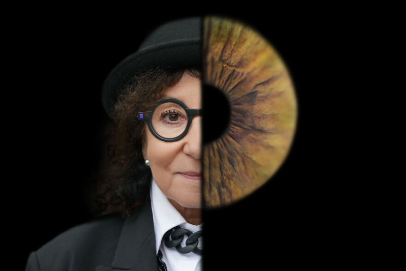 Capturo la individualidad de los seres humanos fotografiando sus rostros y sus iris.