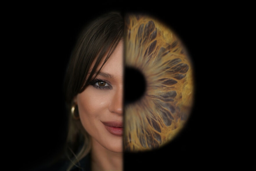 Capturo la individualidad de los seres humanos fotografiando sus rostros y sus iris.