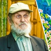 Caretaker turns school walls into art gallery