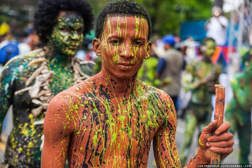 Carnaval en la República Dominicana en Santo Domingo Carnaval en la República Dominicana en Santo Domingo