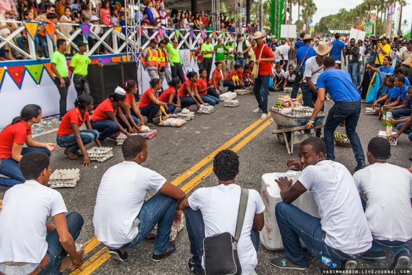 Carnival in the Dominican Republic in Santo Domingo Carnival in the Dominican Republic in Santo Domingo