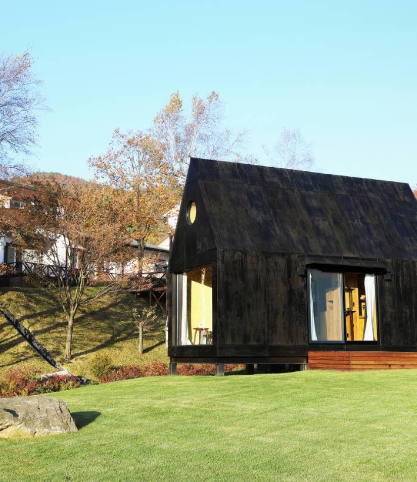 Casas diminutas para los invitados de los Juegos Olímpicos de Invierno de 2018 en Corea del Sur