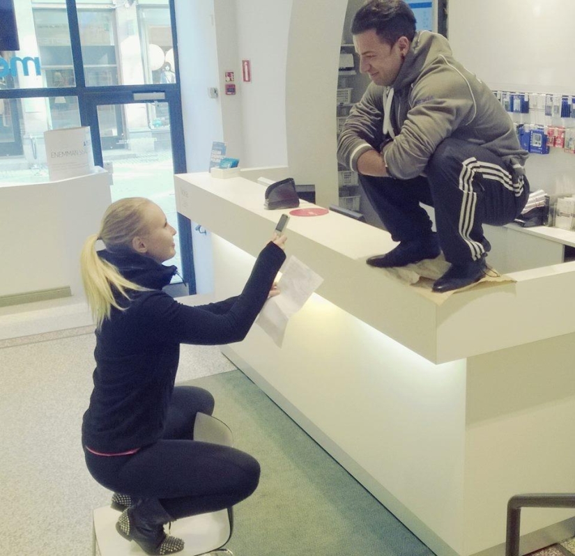 Causa común: sentarse como un eslavo