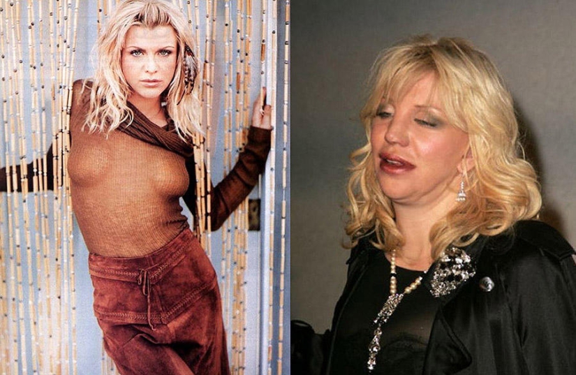 Celebridades que se están poniendo feas