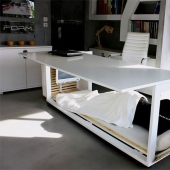 Censo de todos los que quieren dormir en el trabajo