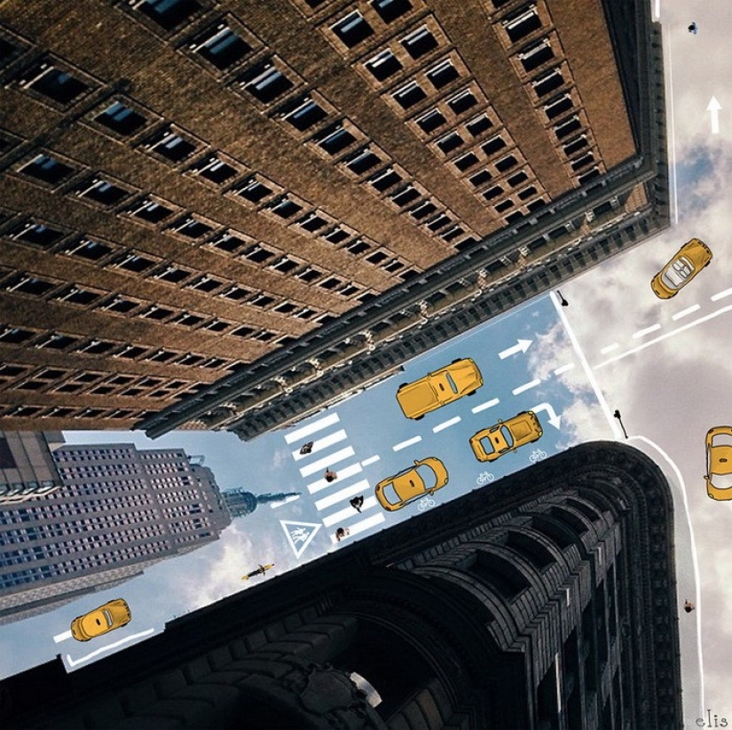 Cheerful New York through the eyes of Eliska Podzimkova