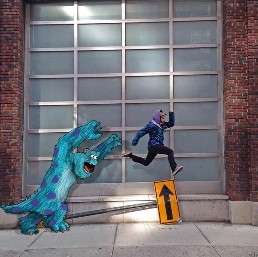 Cheerful New York through the eyes of Eliska Podzimkova