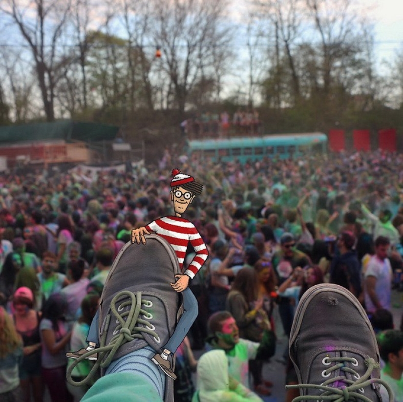 Cheerful New York through the eyes of Eliska Podzimkova