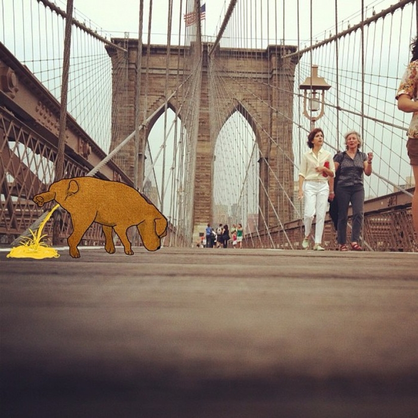 Cheerful New York through the eyes of Eliska Podzimkova