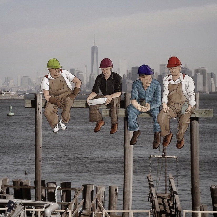 Cheerful New York through the eyes of Eliska Podzimkova