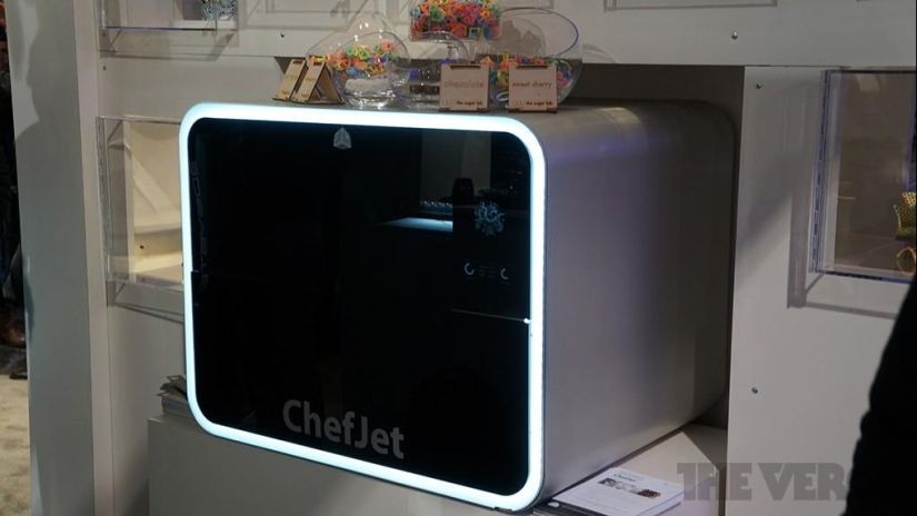 ChefJet is a 3D candy printer ChefJet is a 3D candy printer