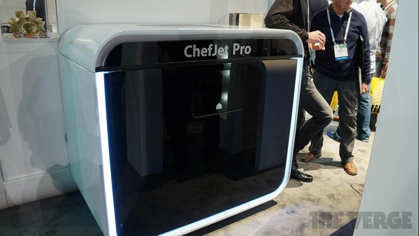 ChefJet is a 3D candy printer ChefJet is a 3D candy printer