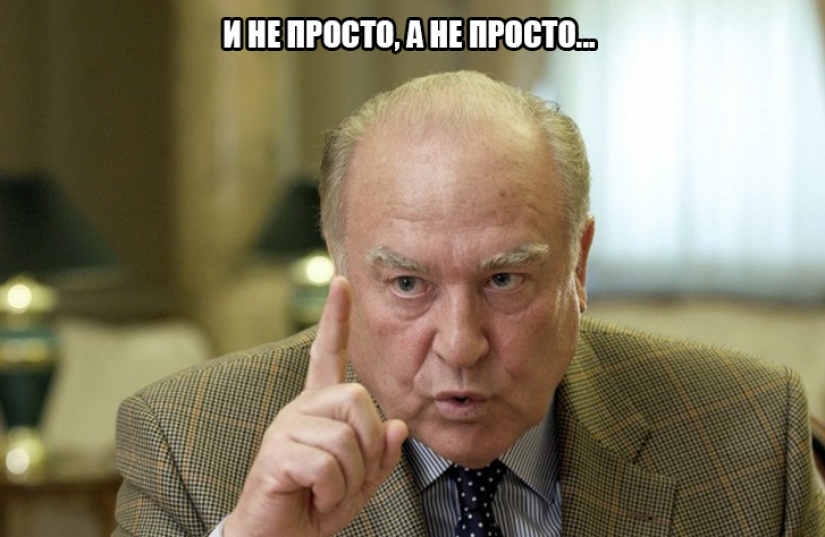 Chernomyrdin a todos. Y siempre, y en todas partes