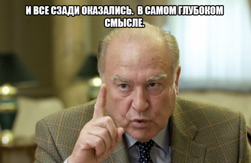 Chernomyrdin a todos. Y siempre, y en todas partes