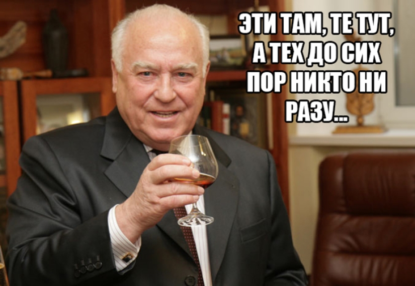 Chernomyrdin a todos. Y siempre, y en todas partes