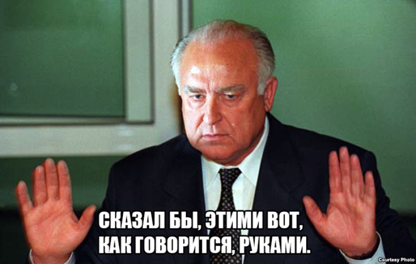 Chernomyrdin a todos. Y siempre, y en todas partes