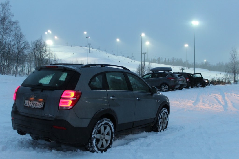 Chevrolet Captiva: juegos olímpicos de invierno