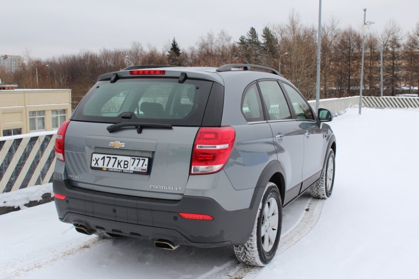 Chevrolet Captiva: winter olympics